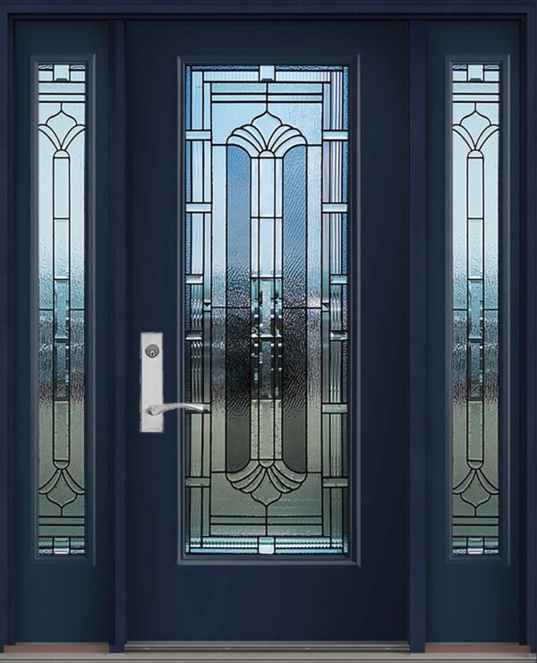 Aberdeen Stained Glass Door Insert