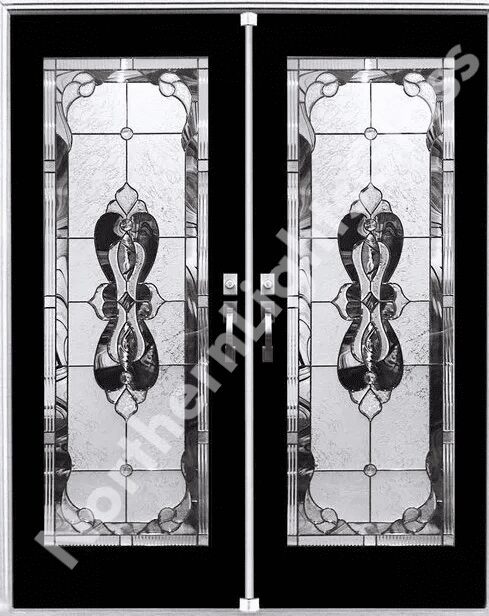 Rosedale Stained Glass Door Insert Rosedale Stained Glass Door Insert